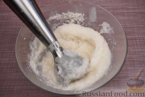 Бисквитный рулет с кокосово-молочным кремом